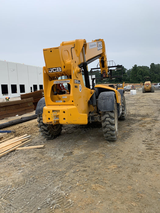 2020 JCB 510-56 Canopy, Solid Tires, Work Lights, Beacon, Aux Hydraulics, Back up Alarm, Lifting Eye, ES Decals