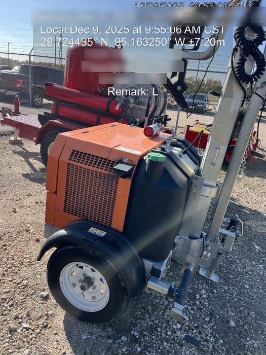 2023 Wanco WLTT-4MM4K Diesel, Deep Sea Controller, Shore Power Plug, Auto Start, (4) 350W LED Floodlights, 4kW Generator, 60 Gal Fuel Tank, 2" Ball, T3