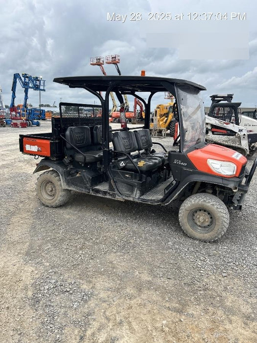 2020 Kubota RTV-X1140W-H Canopy, 4-Seater, Diesel, Windshield Acrylic Clear, Strobe Light, Backup Alarm