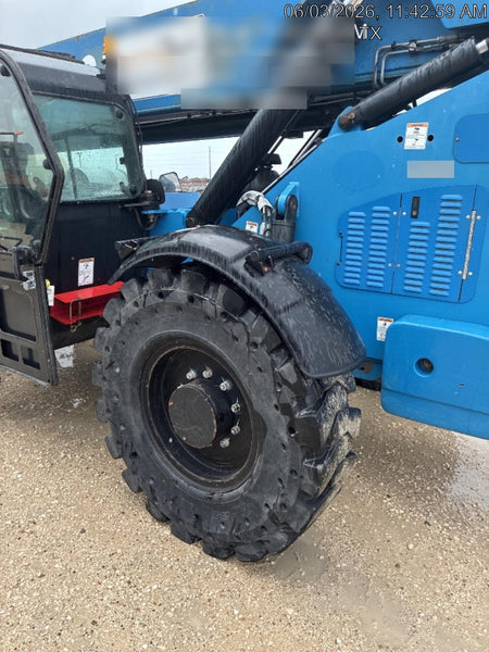 2019 Genie GTH-1056 Cab/Heat/AC, Solid RT Tires, LED Work Lights, Beacon 60" QA Carriage, 60" Forks