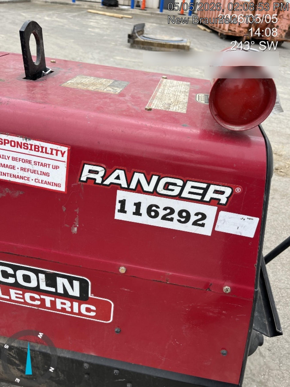 2020 Lincoln Electric Ranger 305 LPG K3430-1, Ranger 305 LPG, Undercarriage, Tank Holder & Strap, 10kw AC Gen, 25hp Kohler LPG Eng