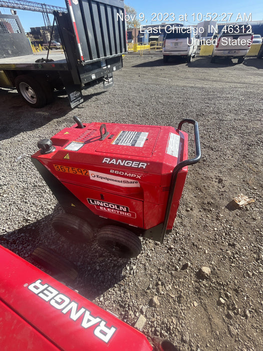 2023 Lincoln Electric Ranger 260MPX K3458-1 Ranger Gasoline Engine Driven Welder (Kohler)