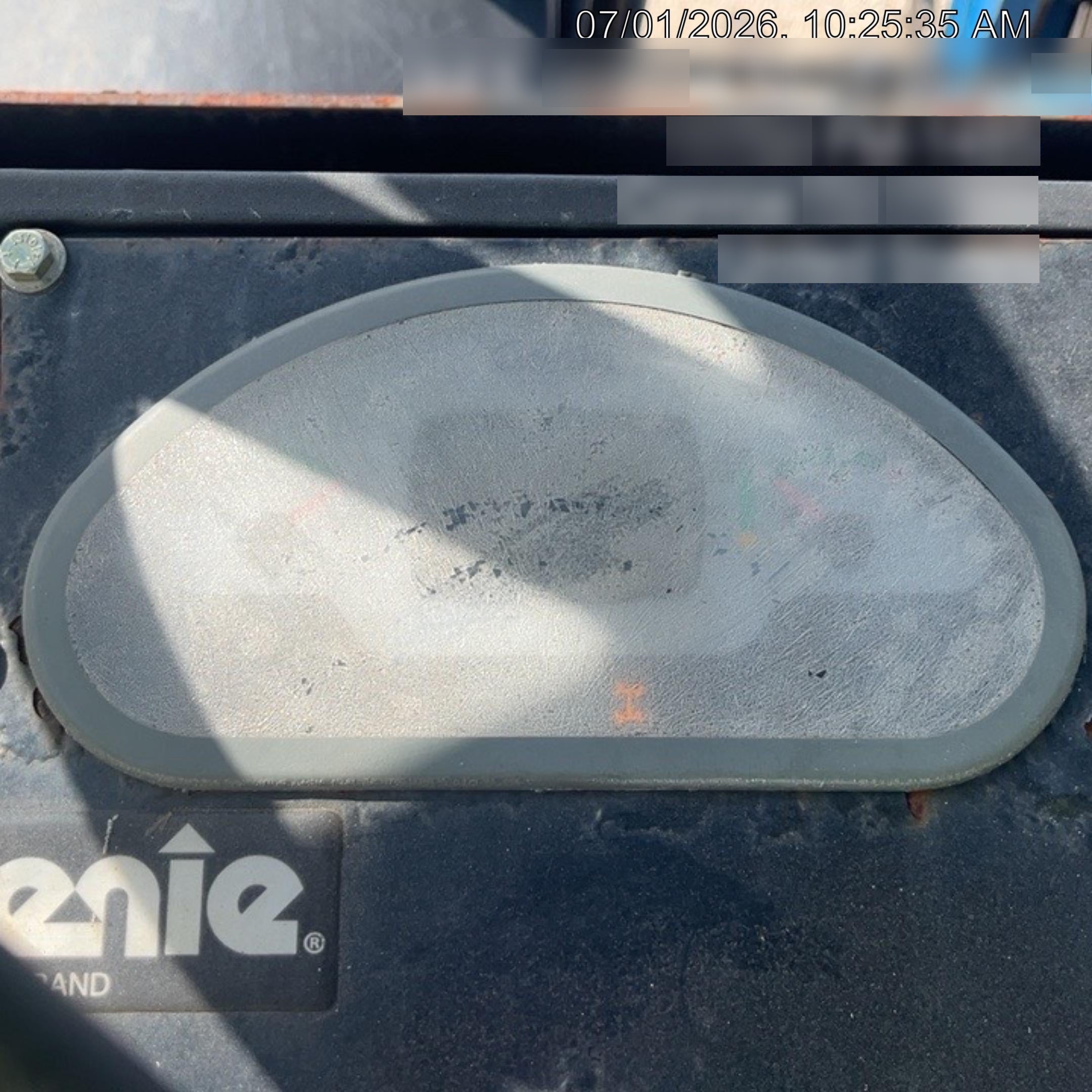 2018 Genie GTH-844 Genie GTH-844 w/ROPS, Work Lights, Solid Tires, RH Cab Mesh, Beacon, 60" Carriage and Forks