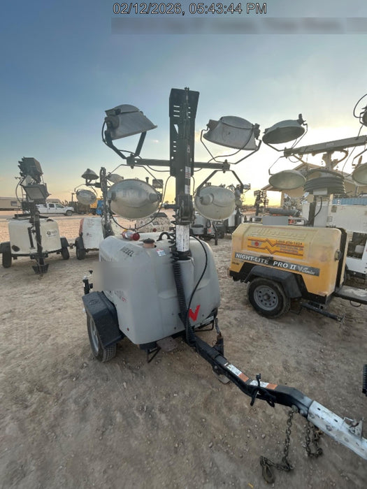 2018 Wacker Neuson LTV6L-MH Wacker Neuson LTV6L Mobile Light Tower w/Fuel Level Sensor Installed