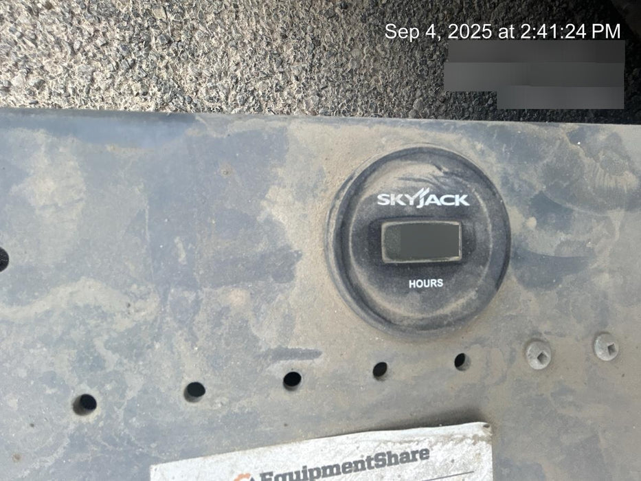 2019 Skyjack SJIII-3219 Standard Options, Trojan Batteries