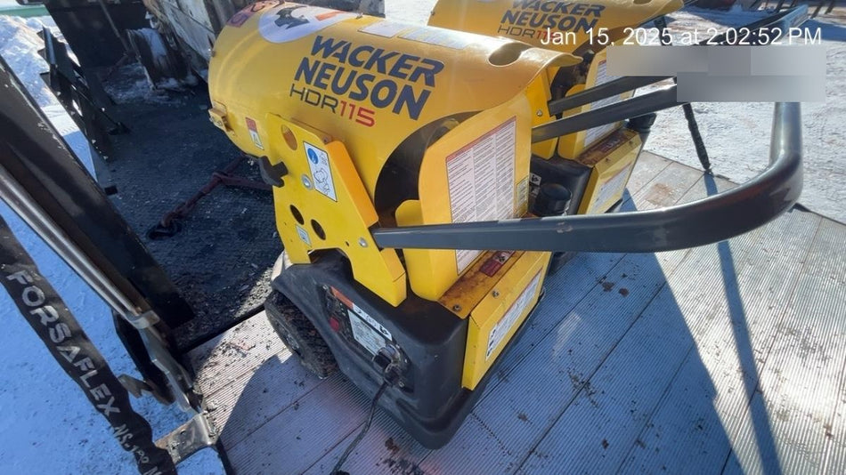 2019 WACKER NEUSON HDR115