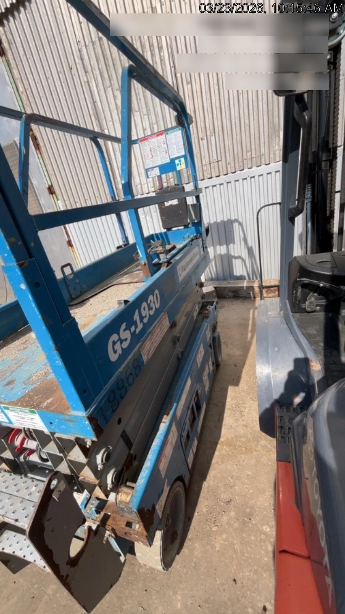 2018 Genie GS-1930 Genie GS-1930 Scissor Lift w/Standard Options