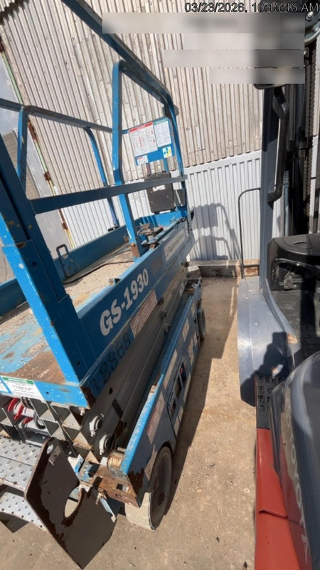 2018 Genie GS-1930 Genie GS-1930 Scissor Lift w/Standard Options