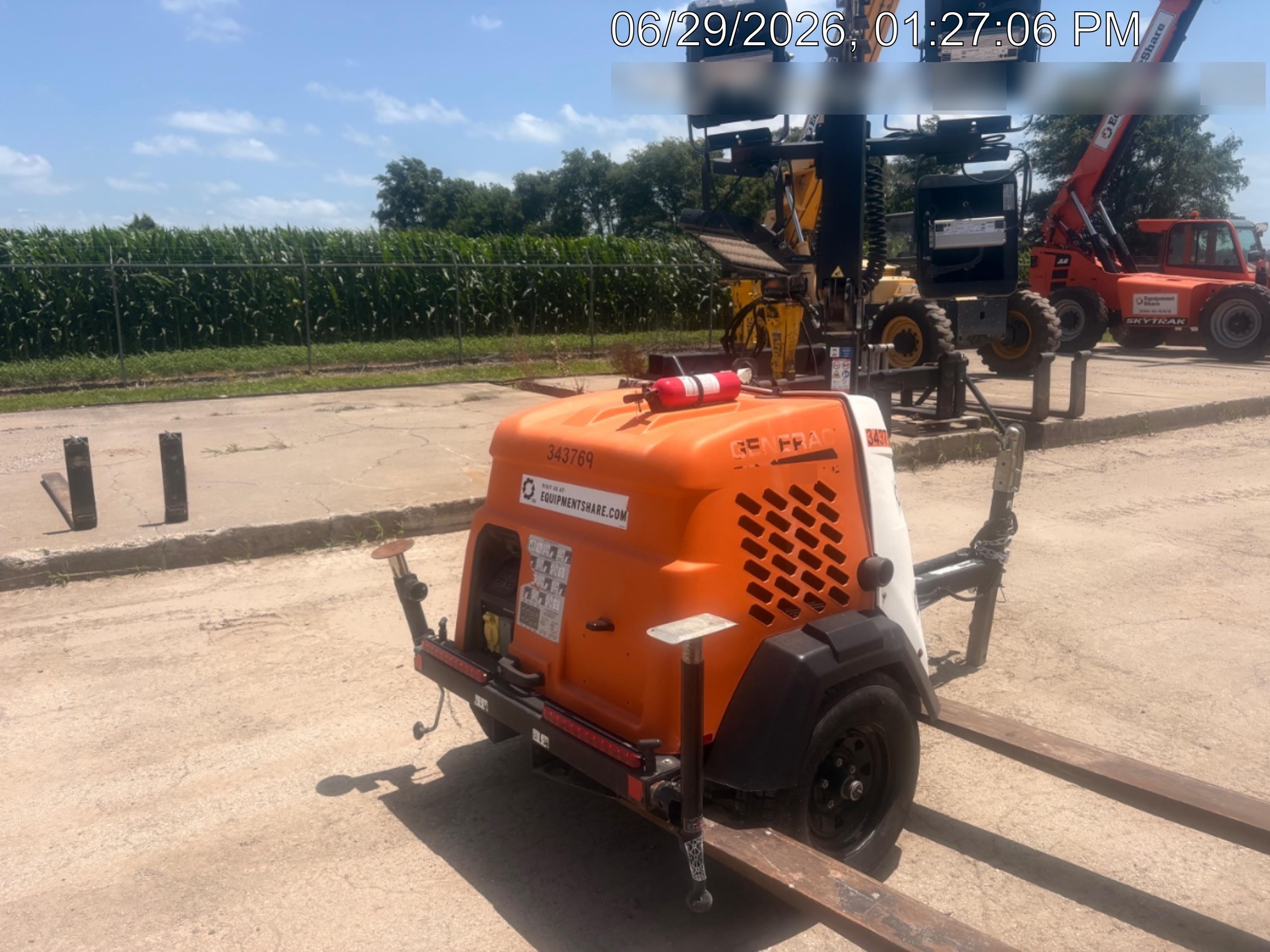 2023 Generac MLT2 Diesel, Flex Switch 120V Input, Powerzone Controller, (4) 320W LED Lights, 4kW Generator, 39.9 Gal Fuel Tank, 2" Ball, T3