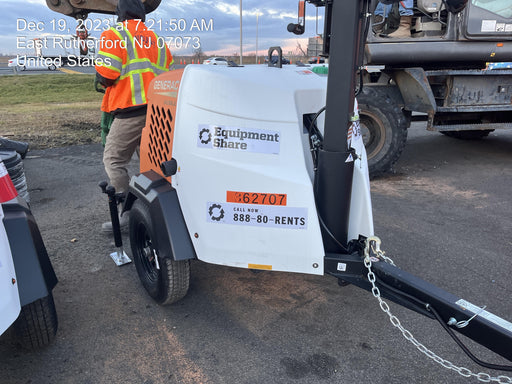 2023 Generac MLT2 Diesel, Flex Switch 120V Input, Powerzone Controller, 
(4) 320W LED Lights, 4kW Generator, 39.9 Gal Fuel Tank, 2" Ball, T3