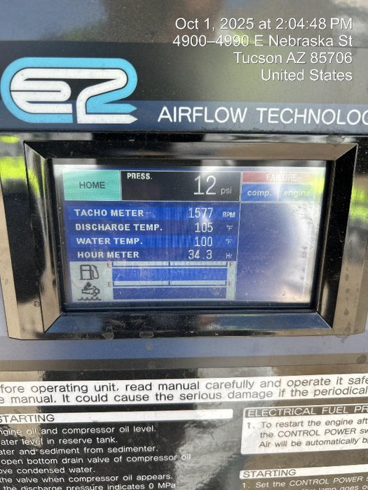 2025 AIRMAN PDSF375DP-6E1