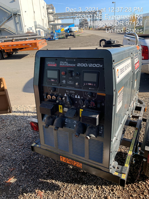 2021 Lincoln Electric Dual Maverick 200/200X Ready Pak 3 (includes trailer, cable rack, fender light kit)