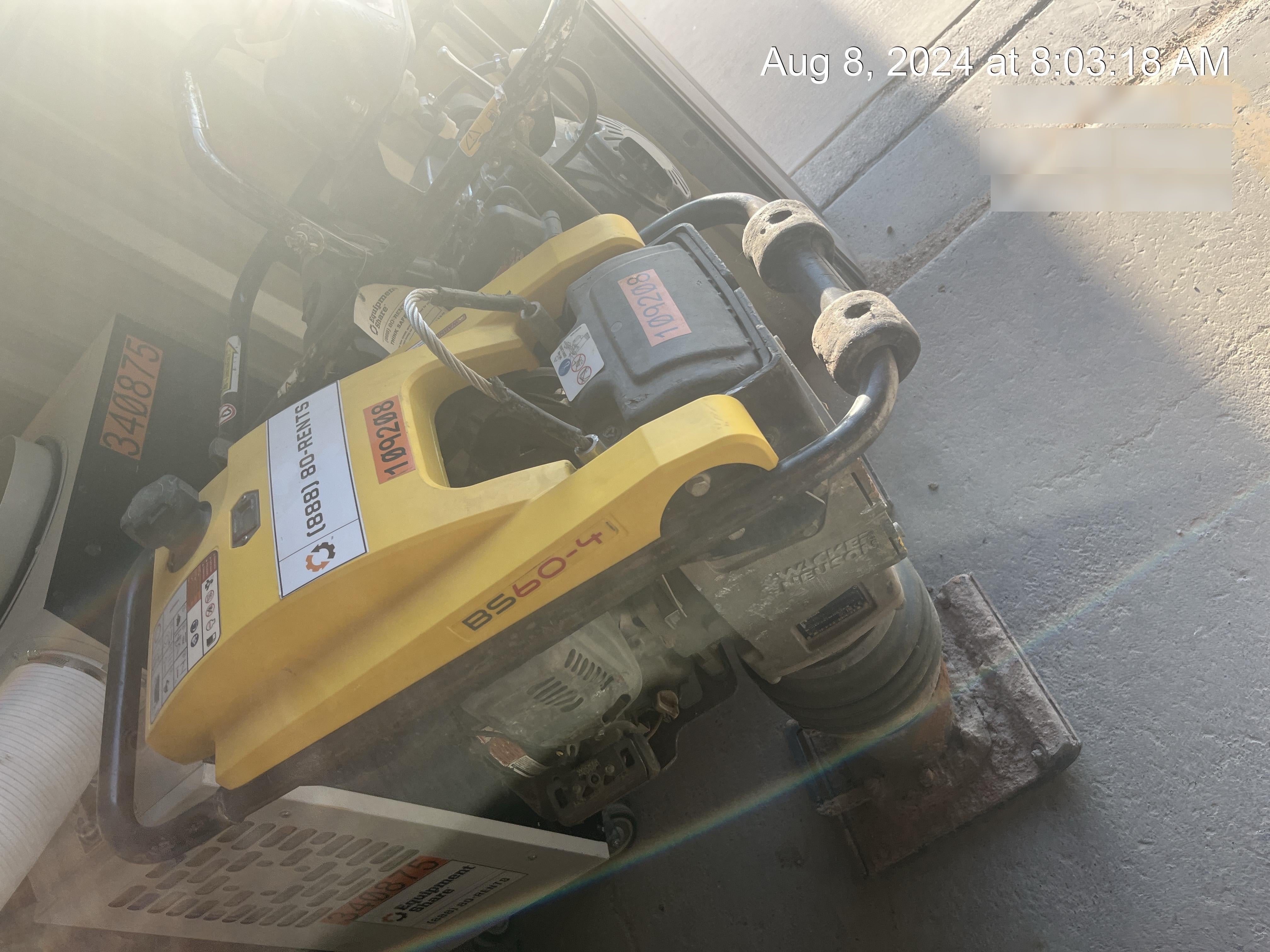 2020 WACKER NEUSON BS60-4As