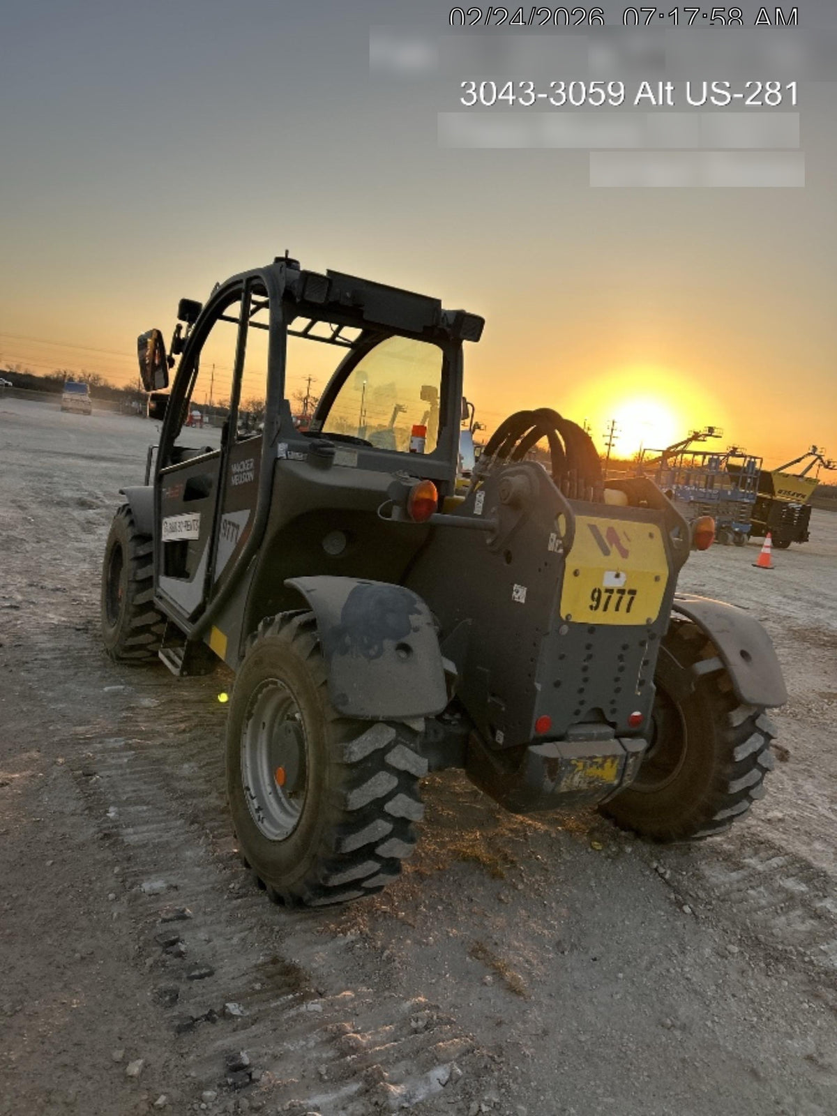 Wacker Neuson TH627 Telehandler 5,000 - 5,500 lbs, 18' - 20' Reach