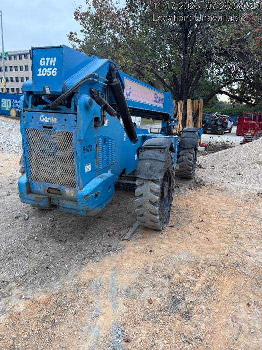 2017 Genie GTH-1056 Genie GTH1056, Solid Tires, 60" carriage, Open ROPS