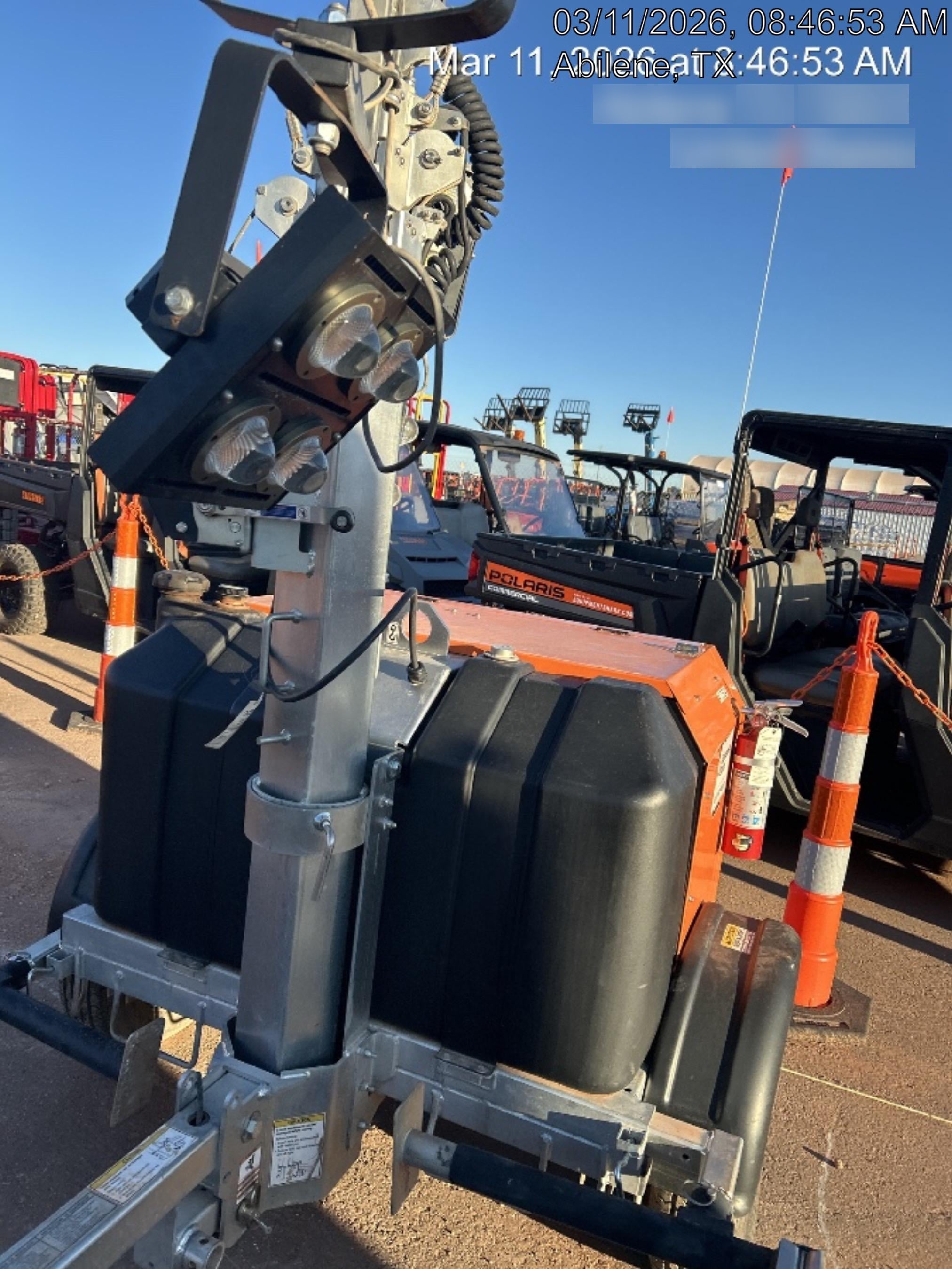 2024 Wanco WLTT-4MM4K Diesel, Deep Sea Controller, Shore Power Plug, Auto Start, (4) 350W LED Floodlights, 4kW Generator, 60 Gal Fuel Tank, 2" Ball, T3