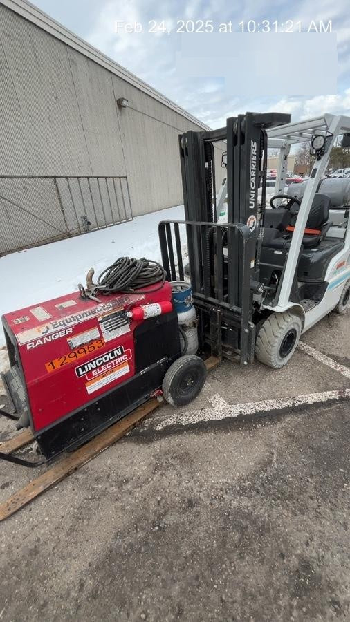 2024 Lincoln Electric Ranger 305 LPG Ranger 305 LPG, Undercarriage, Tank Holder & Strap, 10kw AC Gen, 25hp Kohler LPG Eng