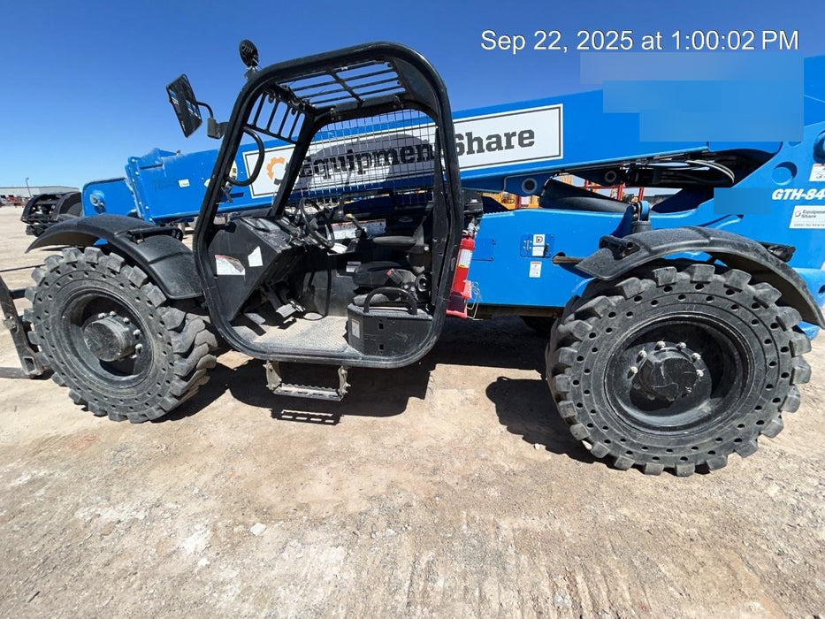 2020 Genie GTH-844 Canopy, Solid Tires, Work Lights, Beacon, Aux Hydraulics, Back up Alarm, Lifting Eye