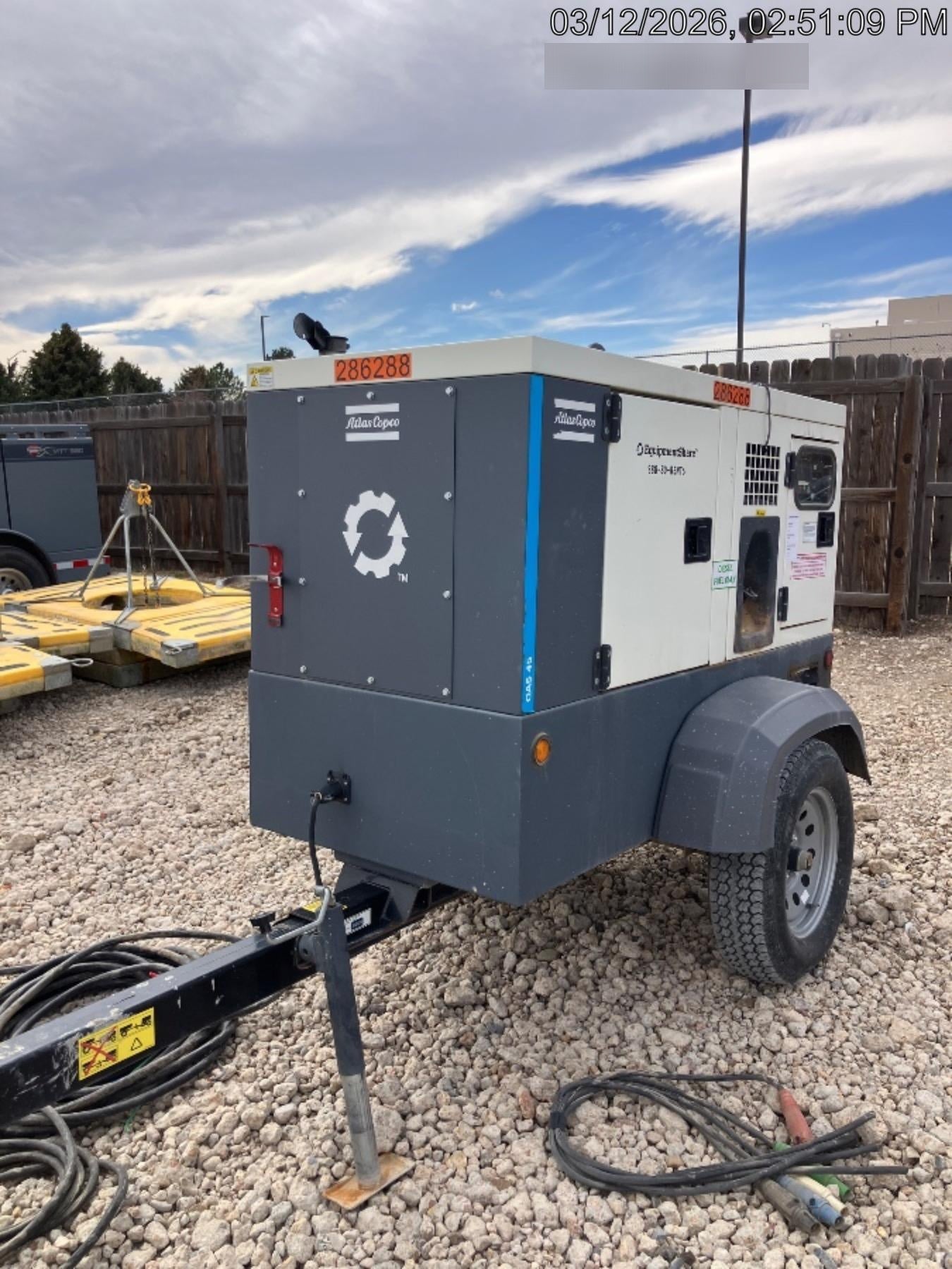 2022 ATLAS COPCO QAS45 CWK
