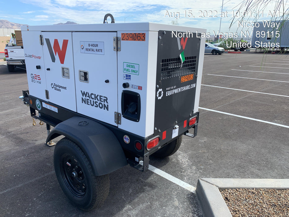 2022 WACKER NEUSON G25