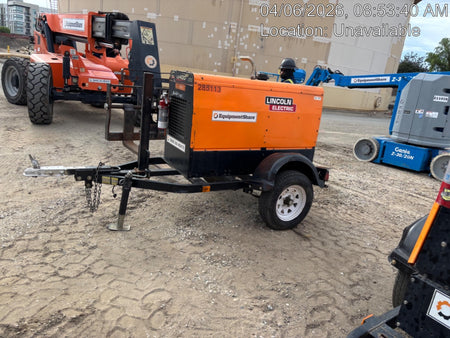 2022 Lincoln Electric LE400 Kubota V1505, Trlr, Cable Rack, Light Kit, ES Decals, T3