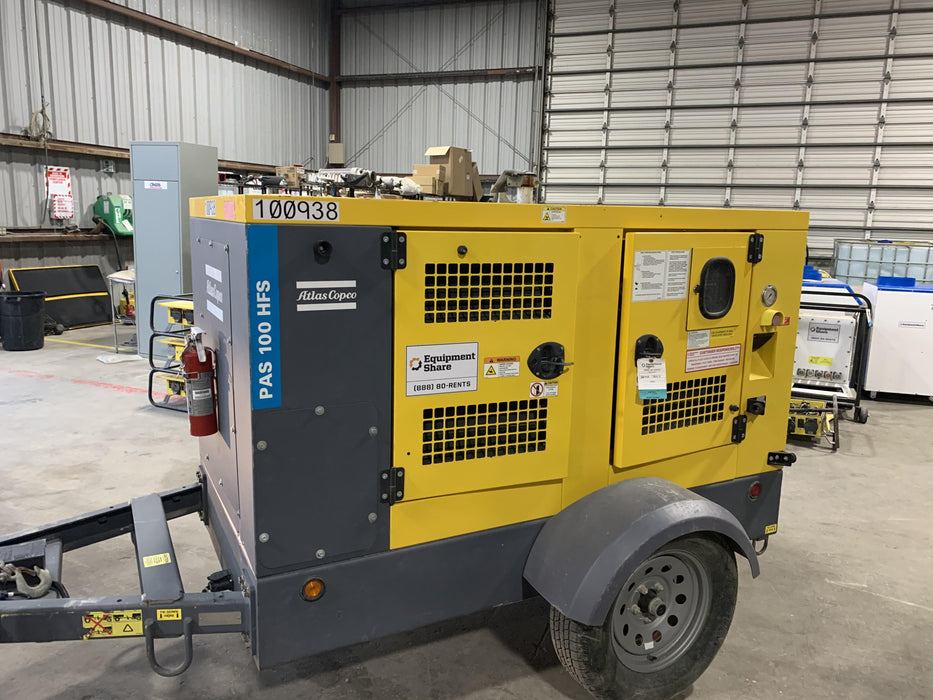 2020 ATLAS COPCO PAS 100 HF CS Enclosed