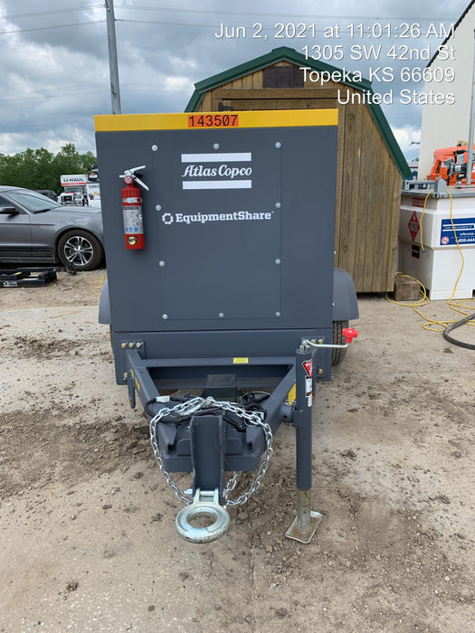 2021 ATLAS COPCO PAS 100 HF CS Enclosed