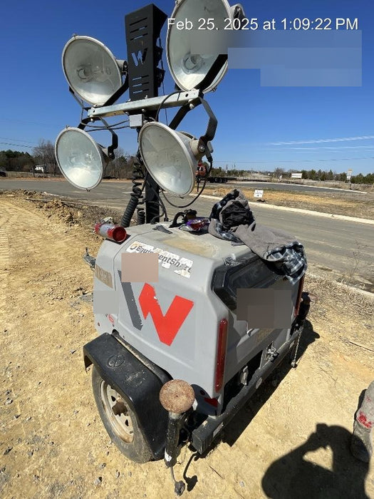 Wacker Neuson LTV6K-MH Power mast, 1100W MH, Fuel Sensors, Wiring Harness