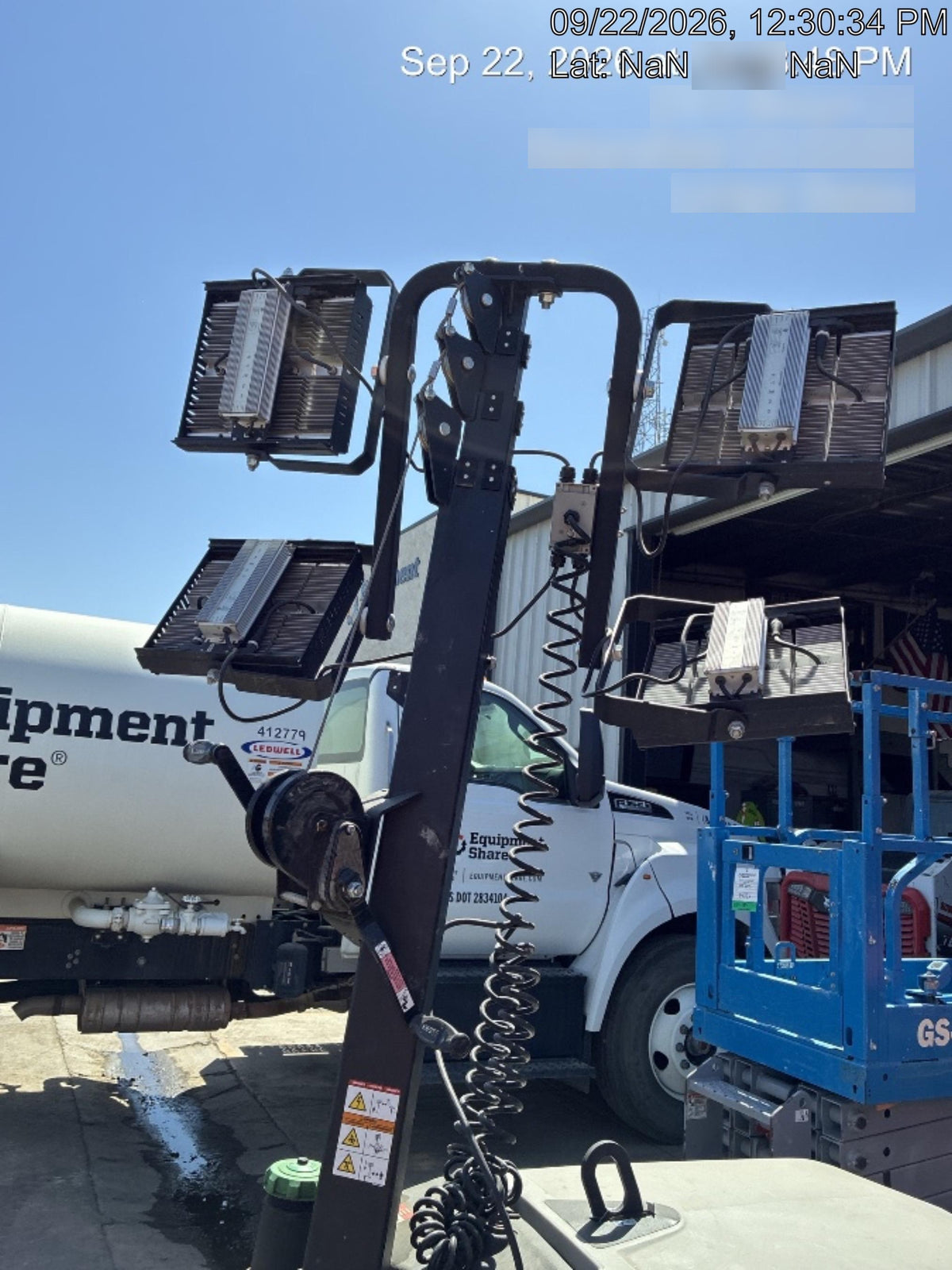 2024 Wacker Neuson LTT4 Diesel, Kohler KDW702, Deep Sea Controller, Auto Start, LED 320W, Bypass Outlet, T3