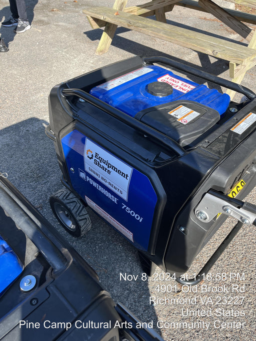 2024 Powerhouse POWERHOUSE7500I Powerhorse Inverter Generator, 7,500 Surge Watts, 6,500 Rated Watts, Electric Start, Gasoline, 6.6 Gal Capacity, Part # 74006