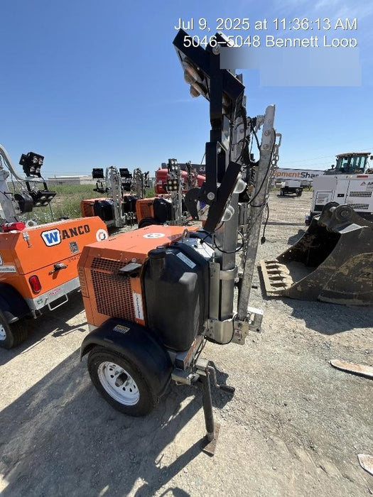 2024 Wanco WLTT-4MM4K Diesel, Deep Sea Controller, Shore Power Plug, Auto Start, (4) 350W LED Floodlights, 4kW Generator, 60 Gal Fuel Tank, 2" Ball, T3