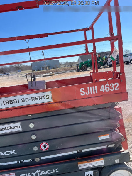 2018 Skyjack SJIII-4632 Standard Rental Specs