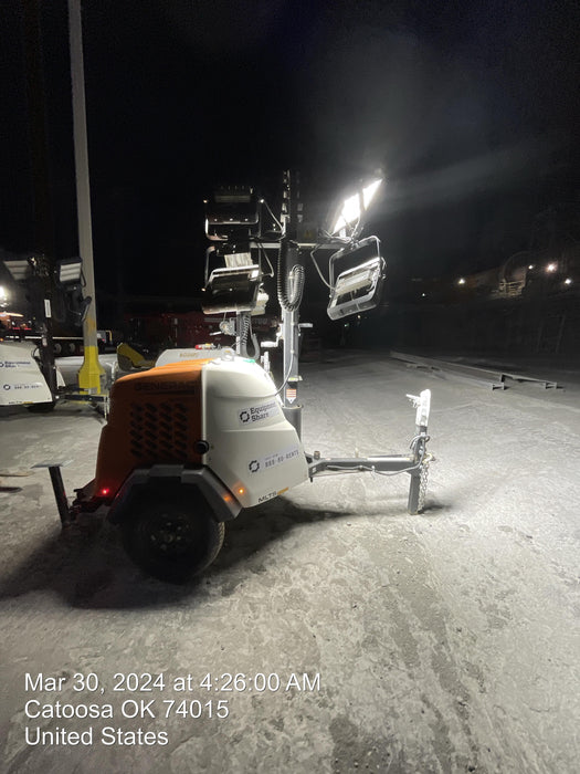 2023 Generac MLT2 Diesel, Flex Switch 120V Input, Powerzone Controller, (4) 320W LED Lights, 4kW Generator, 39.9 Gal Fuel Tank, 2" Ball, T3