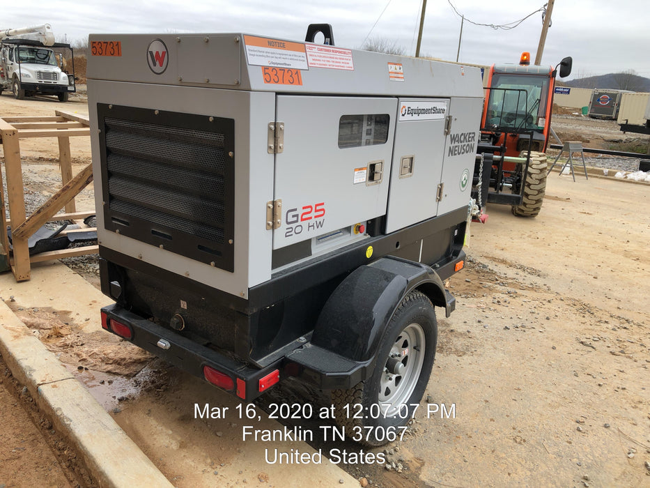 2019 WACKER NEUSON G25