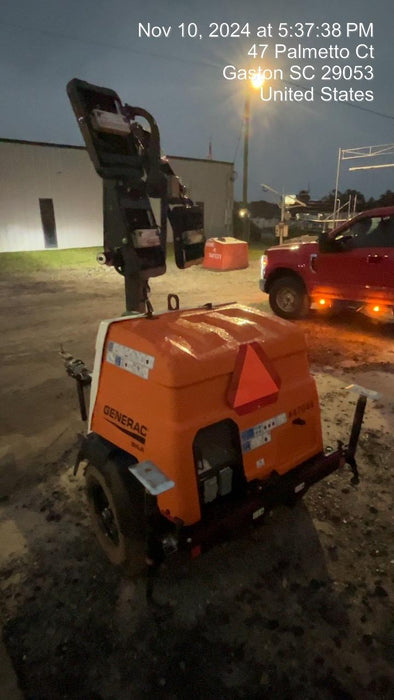 2024 Generac MLT6SKDS-STD4 ELEC WINCH Diesel, Electric Winch Mast, Powerzone Controller, (4) 320W LED Lights, 4kW Generator, 39.9 Gal Fuel Tank, 2" pintle, T3