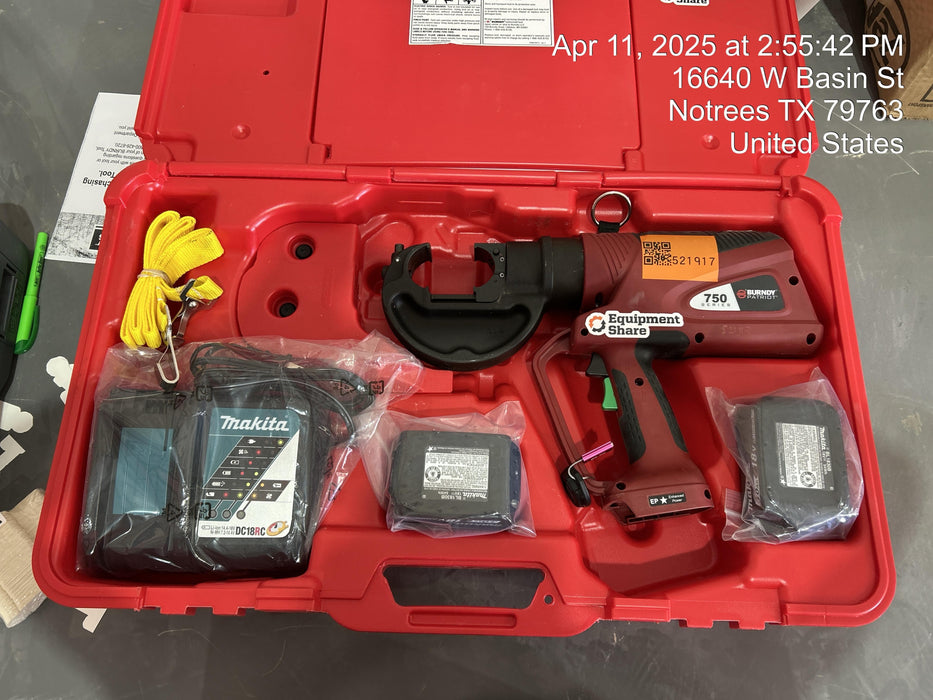 2025 BURNDY PAT750LI