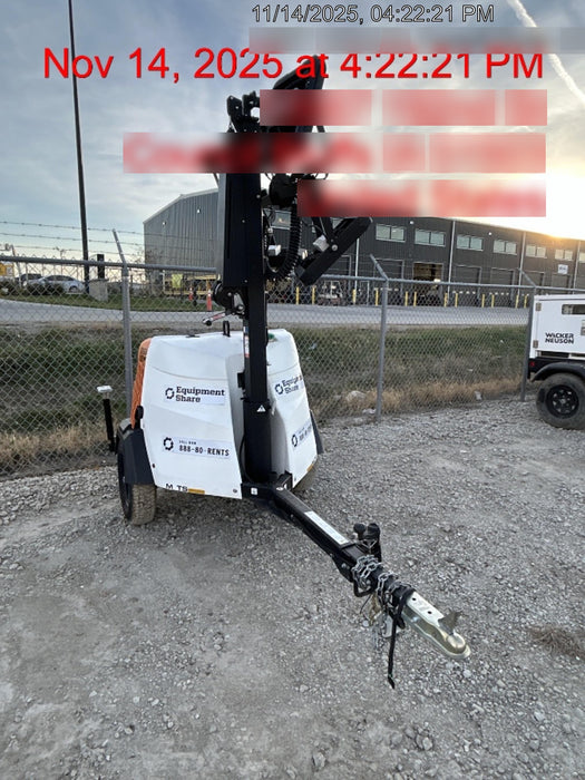 2023 Generac MLT2 Diesel, Flex Switch 120V Input, Powerzone Controller, (4) 320W LED Lights, 4kW Generator, 39.9 Gal Fuel Tank, 2" Ball, T3