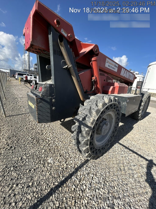 2018 Manitou 12042 Manitou MTA 12042 w/Cab/Heat/AC, Work Lights/Strobe, Aux Hyd, Solid Tires, Lift Hook, 66" Carriage, 72" Forks