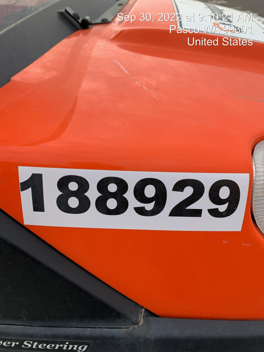 2021 Kubota RTV-X1140W-H Plastic Canopy, Windshield Acrylic Clear, LED Strobe Light, Wire Harness Kit, Back up Alarm