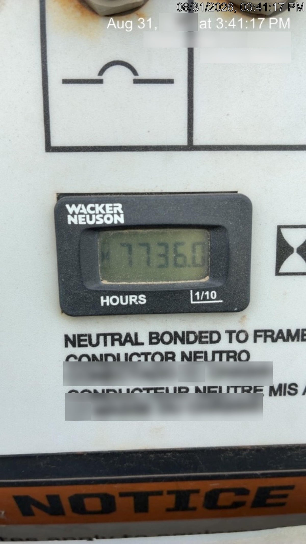 2019 Wacker Neuson LTV6L-MH Wacker Neuson LTV6L Mobile Light Tower w/Fuel Level Sensor Installed