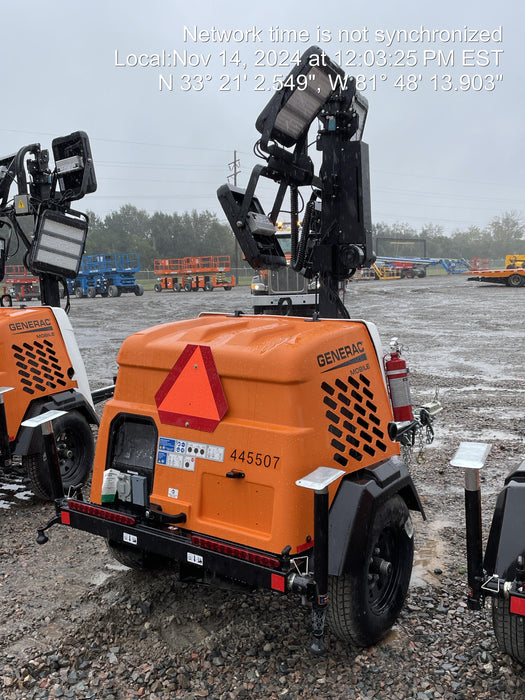 2024 Generac MLT6SKDS-STD4 ELEC WINCH Diesel, Electric Winch Mast, Powerzone Controller, (4) 320W LED Lights, 4kW Generator, 39.9 Gal Fuel Tank, 2" pintle, T3