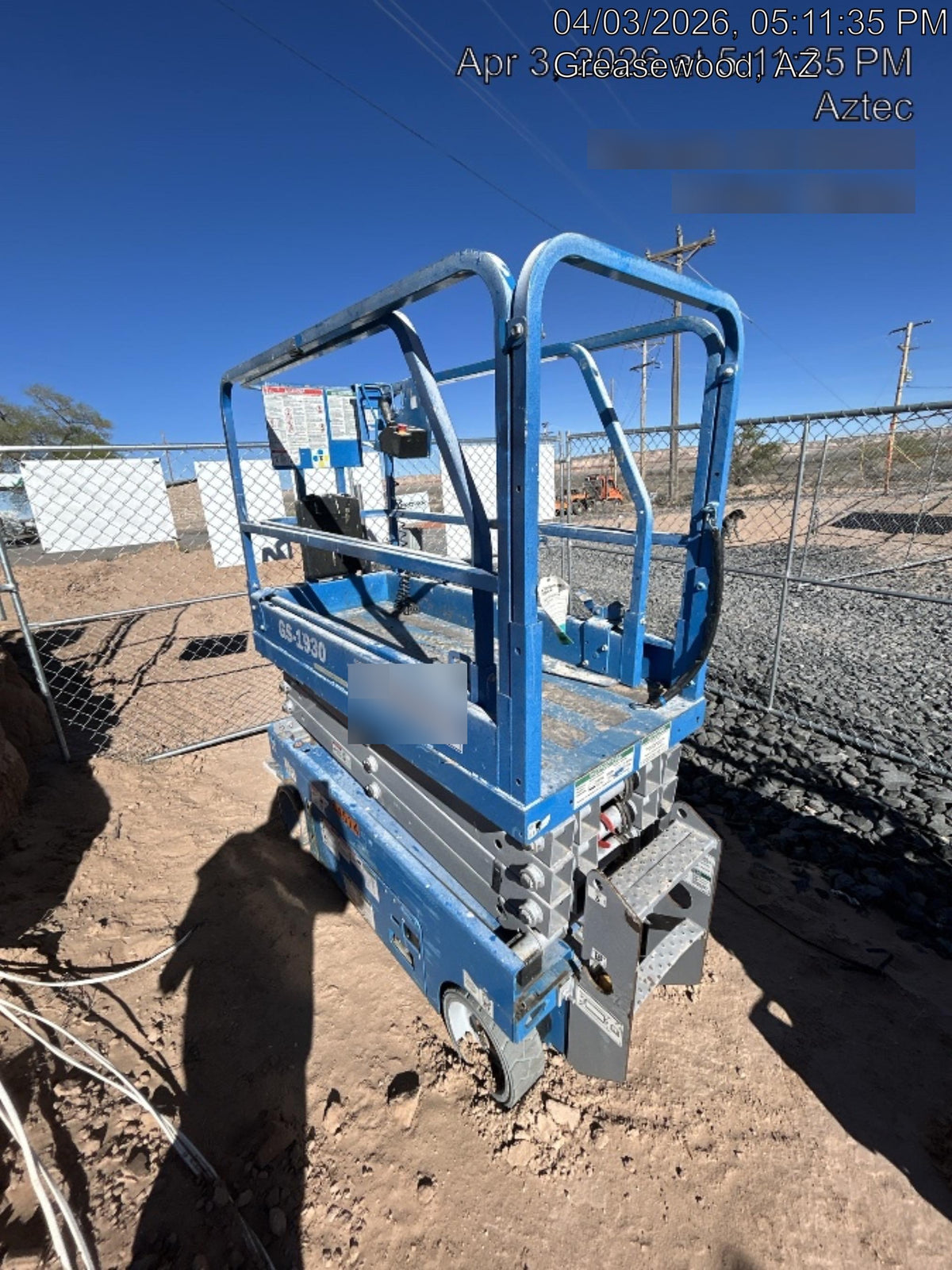 2020 Genie GS-1930 Standard Machine