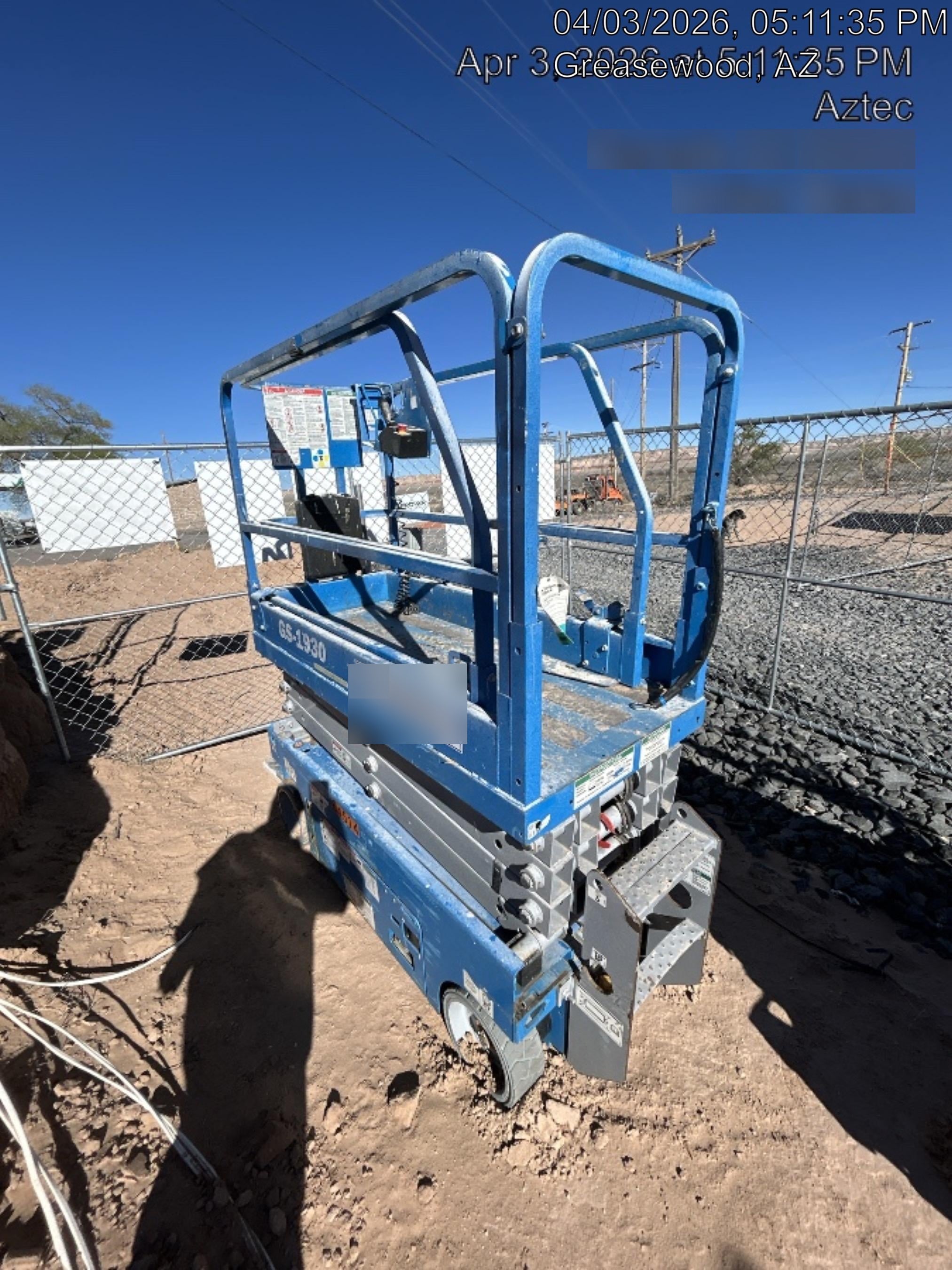 2020 Genie GS-1930 Standard Machine