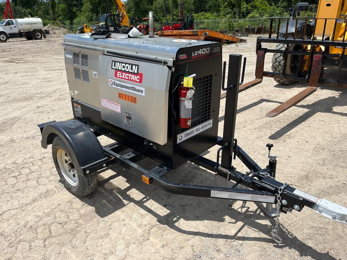 2024 Lincoln Electric LE400 Kubota V1505, Trlr, Cable Rack, Light Kit, ES Decals, T3