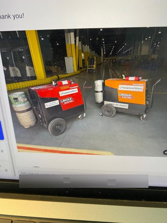 2024 Lincoln Electric Ranger 305 LPG Ranger 305 LPG, Undercarriage, Tank Holder & Strap, 10kw AC Gen, 25hp Kohler LPG Eng