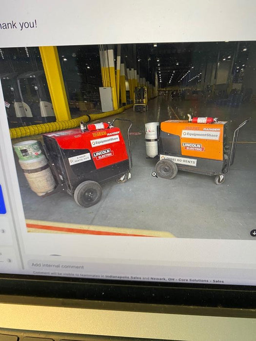 2024 Lincoln Electric Ranger 305 LPG Ranger 305 LPG, Undercarriage, Tank Holder & Strap, 10kw AC Gen, 25hp Kohler LPG Eng