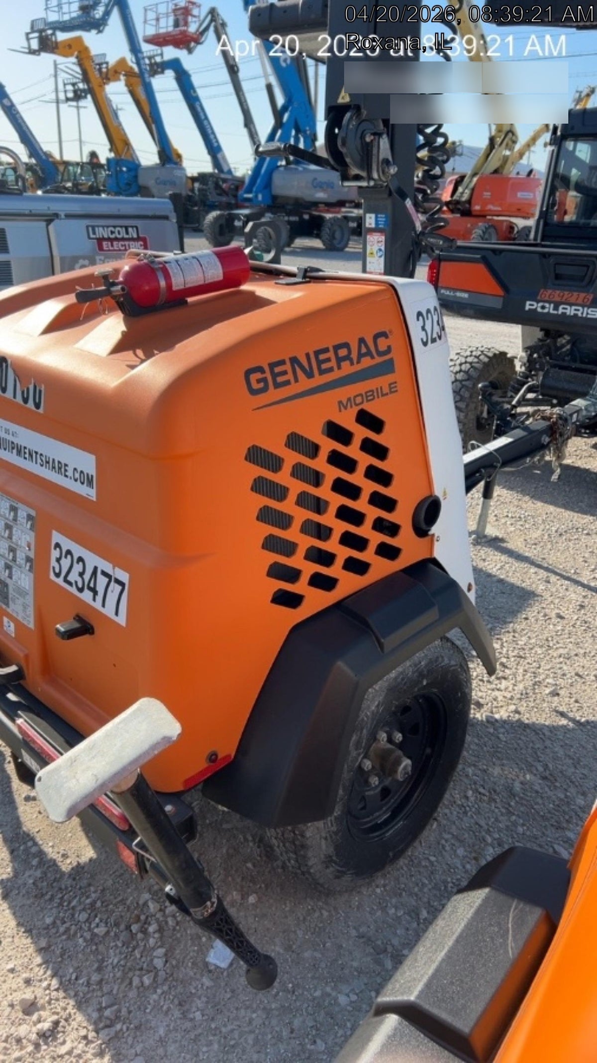 2023 Generac MLT2 Diesel, Flex Switch 120V Input, Powerzone Controller, (4) 320W LED Lights, 4kW Generator, 39.9 Gal Fuel Tank, 2" Ball, T3