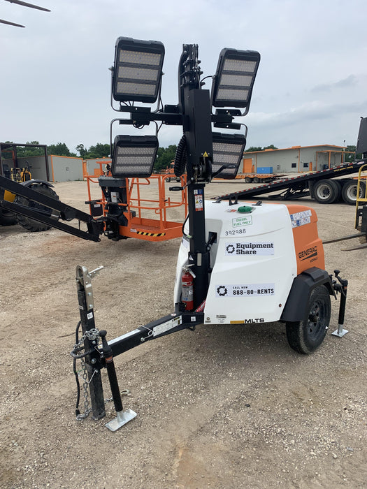 2024 Generac MLT2 Diesel, Flex Switch 120V Input, Powerzone Controller, 
(4) 320W LED Lights, 4kW Generator, 39.9 Gal Fuel Tank, 2" Ball, T3