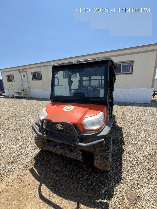 Kubota RTV-X1140W-H 4wd Utility Cart, LED Strobe, Windshield Tempered Glass, Pastic Canopy, Wire Harness Kit, Backup Alarm