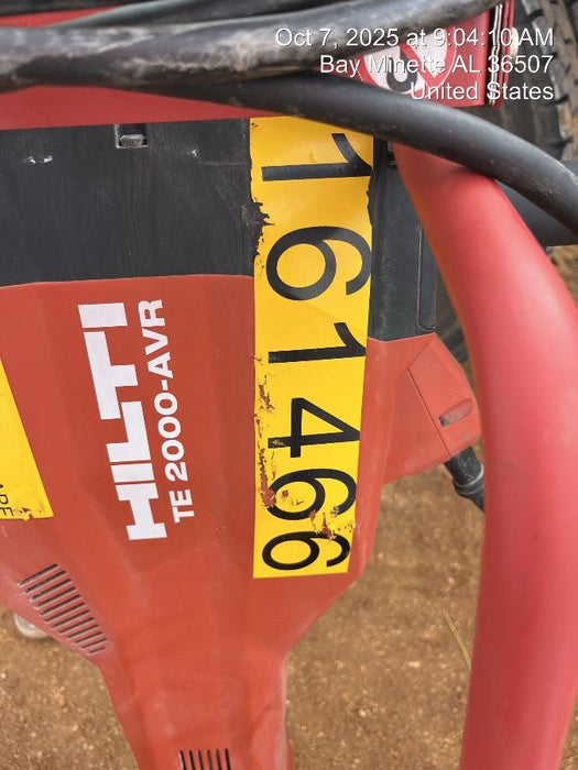 2021 HILTI TE 2000-AVR